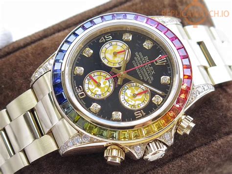 daytona rainbow replica|rolex daytona for sale.